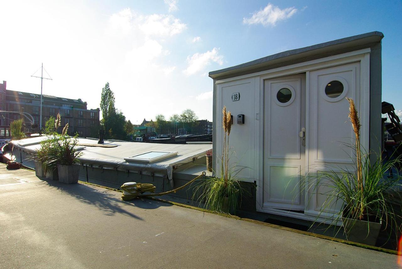 Eco Houseboat Hotel อัมสเตอร์ดัม ภายนอก รูปภาพ
