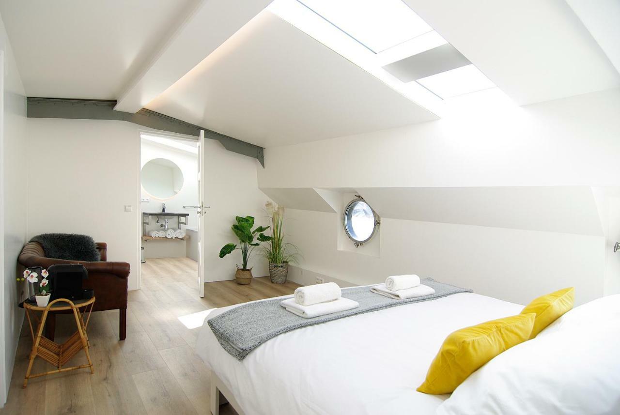 Eco Houseboat Hotel อัมสเตอร์ดัม ภายนอก รูปภาพ